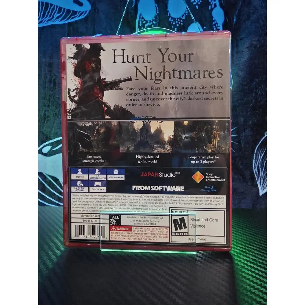 Sony PlayStation 4 From Software Bloodborne 2018